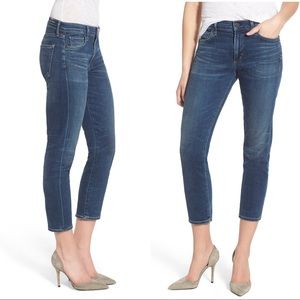 NWOT Citizens of Humanity Agnes Crop Blue Jeans 24